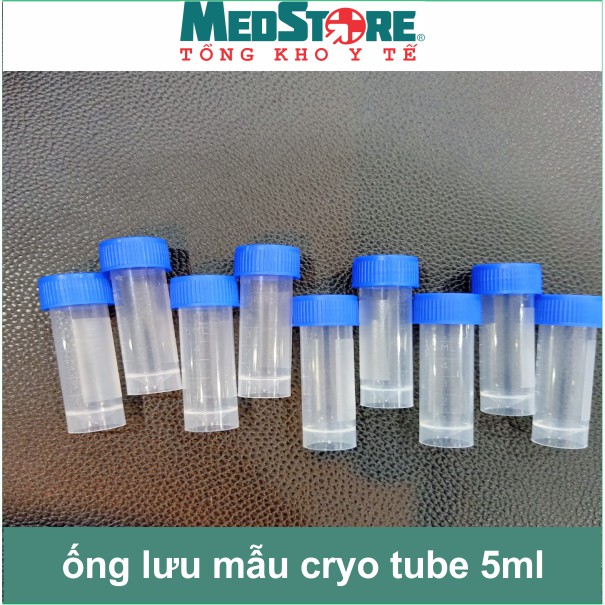 Ống lưu trữ sinh phẩm Cryo Tube nắp xoáy 1,8ml - 5ml