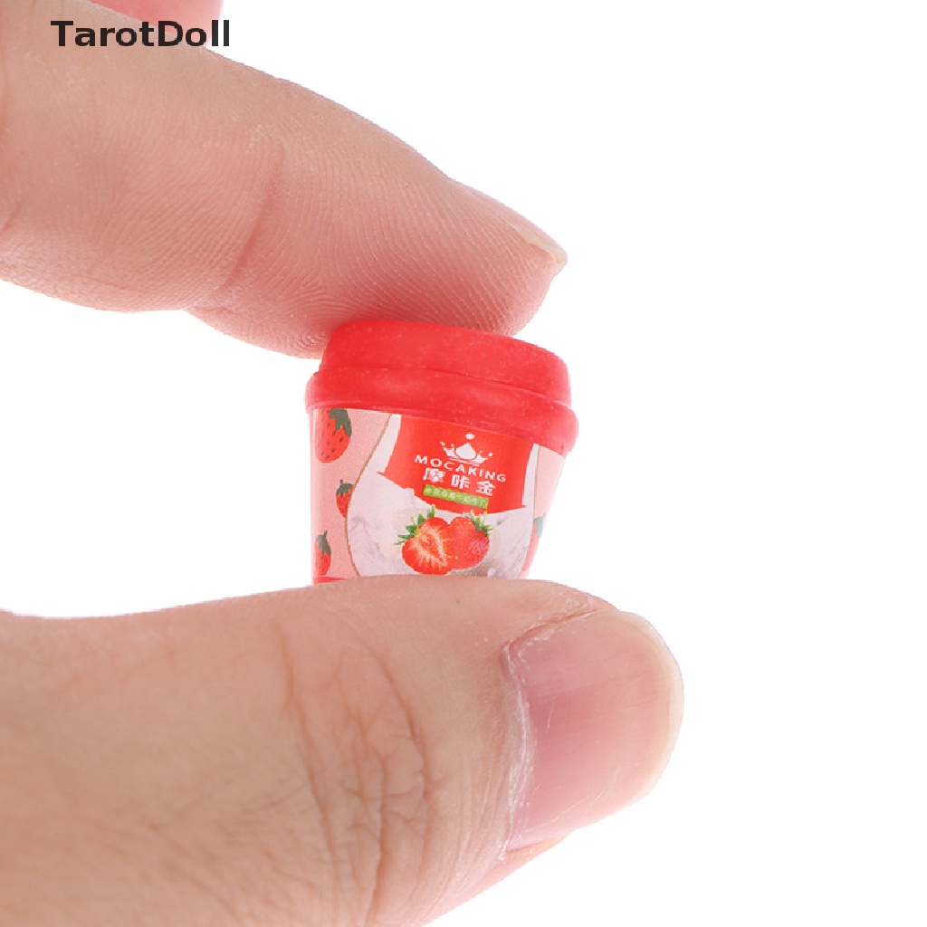 Set 5 Hộp Sữa Chua 1 / 12 Dùng Để Trang Trí Nhà Búp Bê