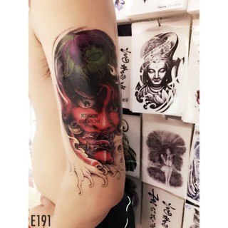 Hình Xăm Dán Mặt Quỷ E191