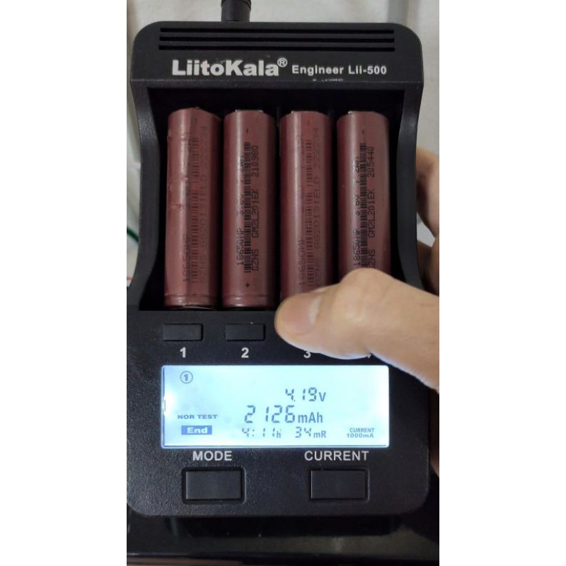 📢📢Cell Pin 18650 cũ 2000mAh xả cao  hàng chính hãng Lishen⚡⚡ 📢📢