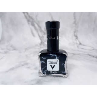sơn gel loang cồn vinimay trắng đen