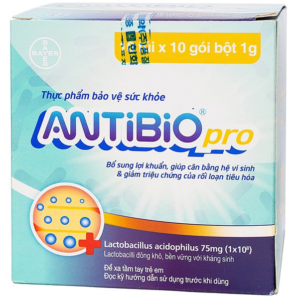 MEN VI SINH ANTIBIO PRO - BỔ SUNG LỢI KHUẨN, CÂN BẰNG HỆ VI SINH