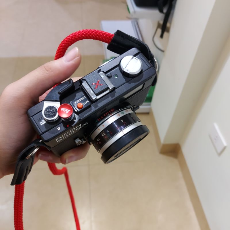 Nút bấm dạng ren dành cho máy ảnh vặn có khắc chữ FUJIFILM - AUG Camera