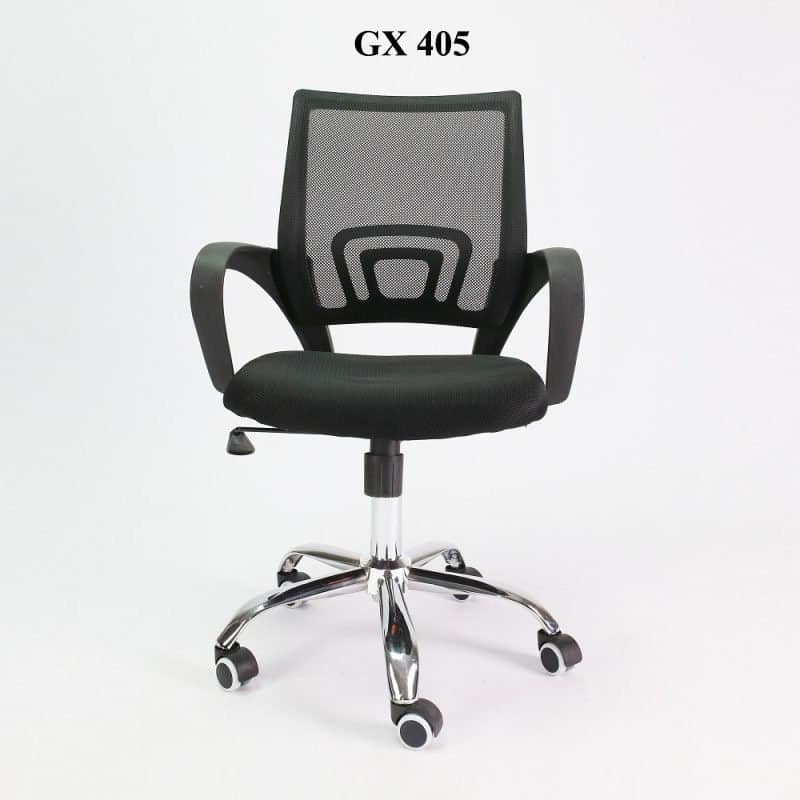 GHẾ XOAY VĂN PHÒNG CHÂN INOX DI CHUYỂN DỄ DÀNG PHÙ HỢP CHO HỌC SINH, SINH VIÊN, NHÂN VIÊN - MSP : G001 5.0 10