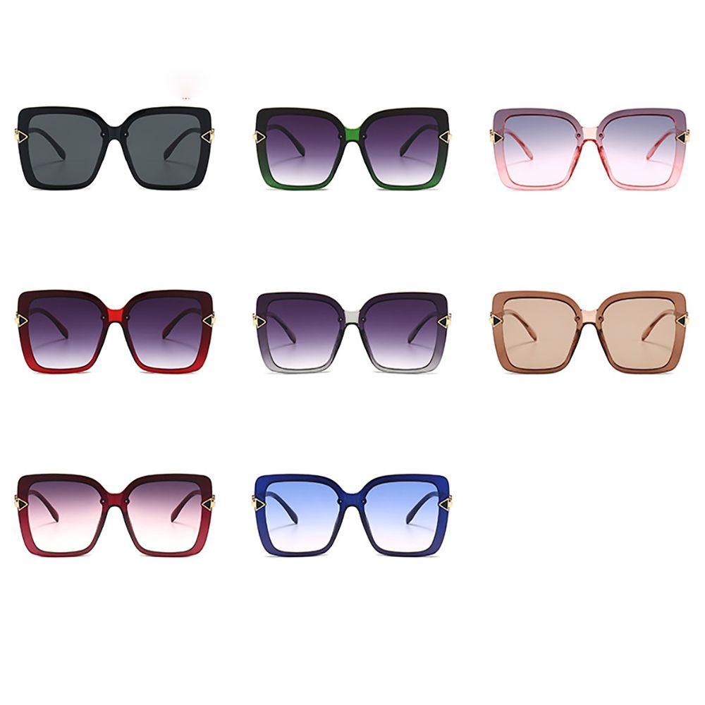 Kính Mát Gọng Vuông Chống Bức Xạ Chống Bức Xạ Phong Cách Hàn Quốc Thời Trang Cho Nữ