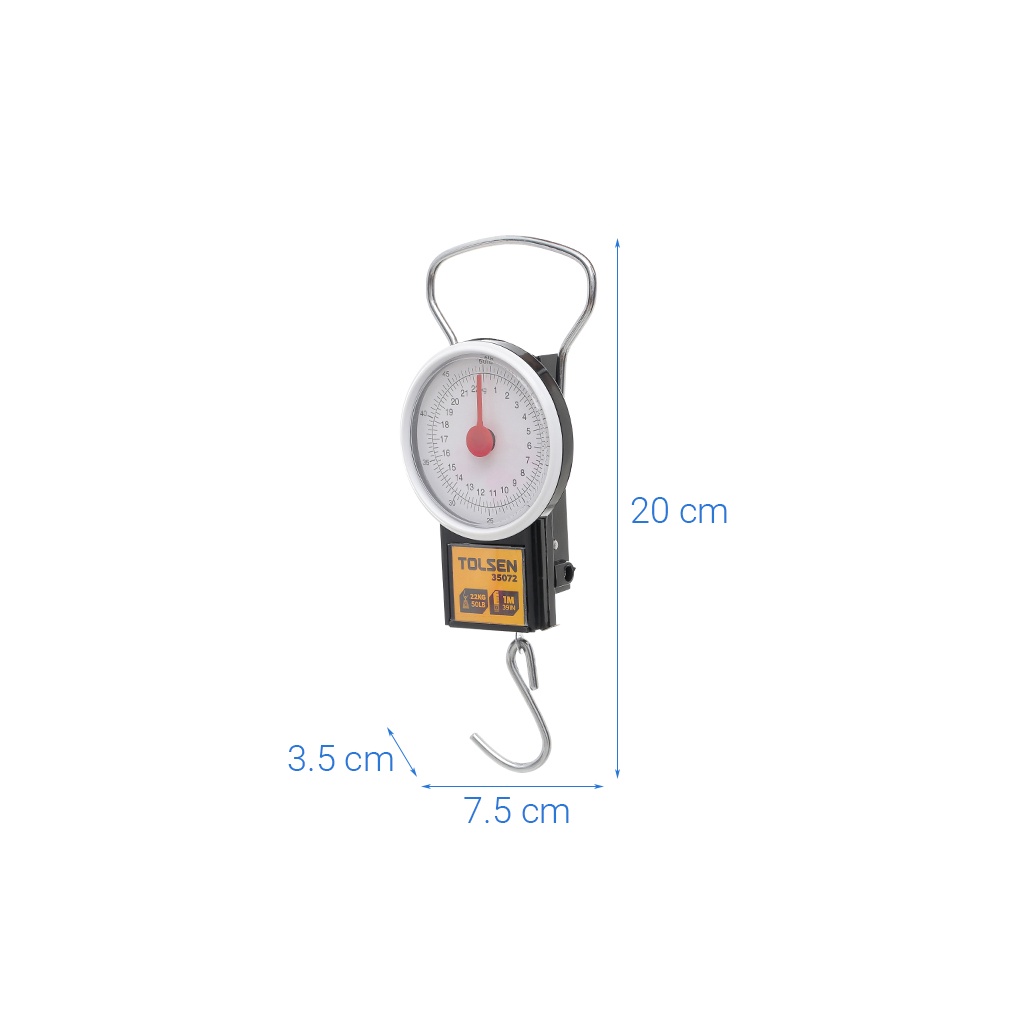 Cân cầm tay Tolsen 35072 22kg