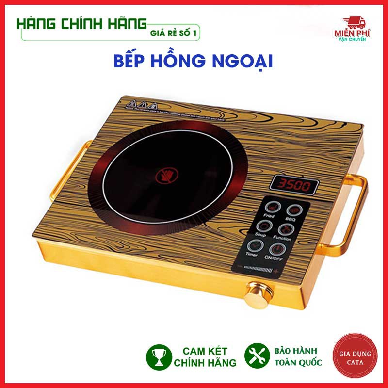 Bếp hồng ngoại Sokany cao cấp công suất 2200W 2 vòng nhiệt tiết kiệm điện!