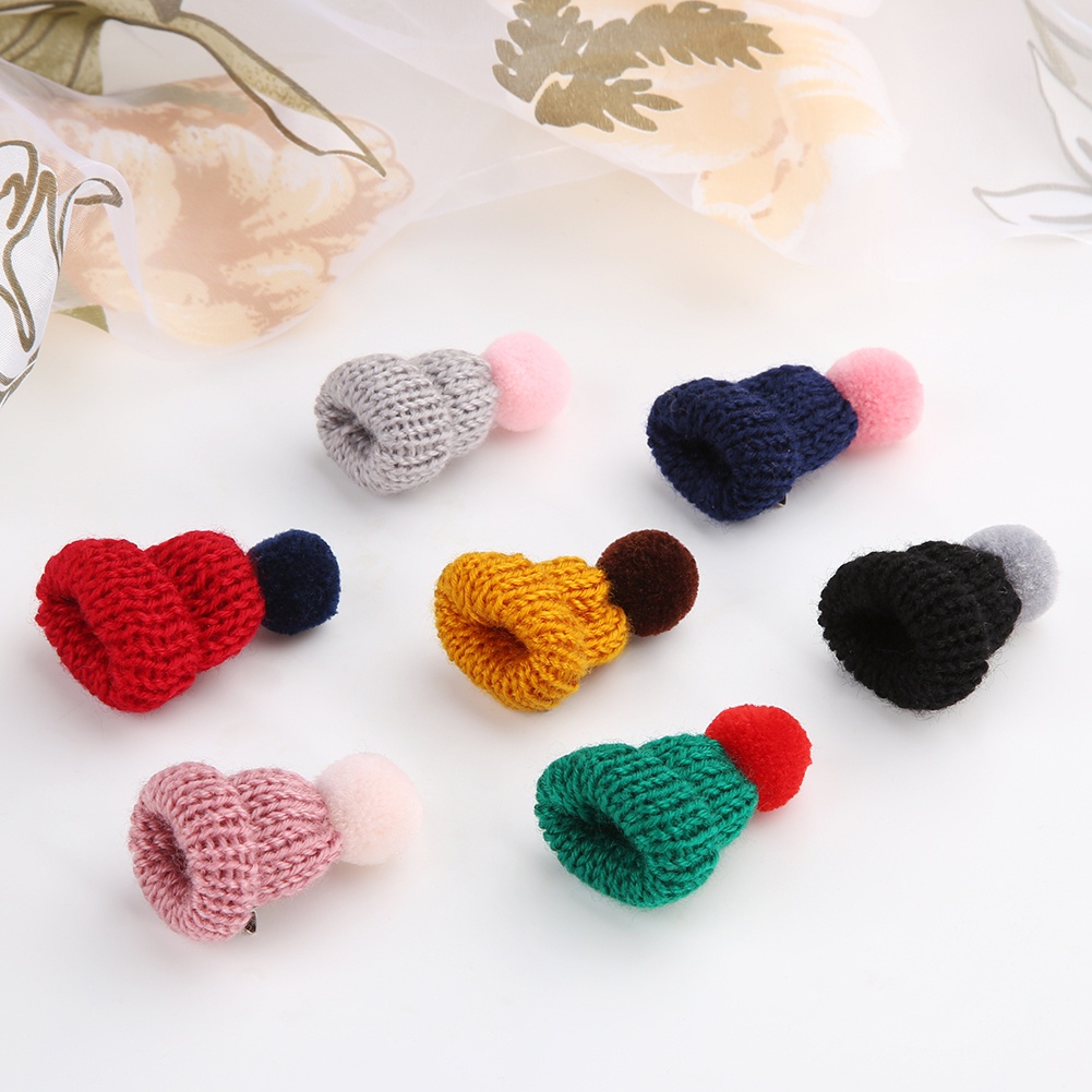 Ghim Cài Áo Hình Nón Len Thời Trang Cho Nữ