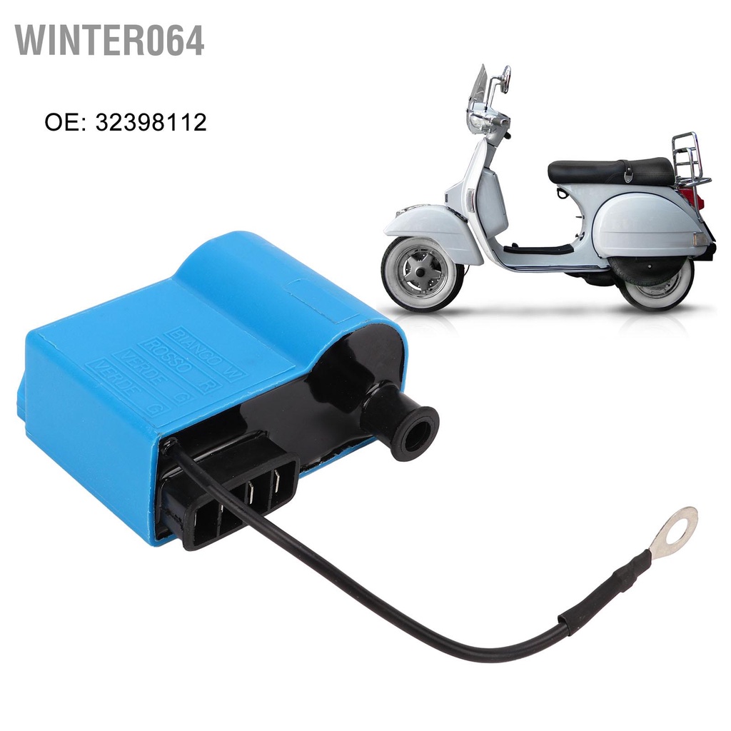 Cuộn Dây Đánh Lửa Điện CDi Chất Lượng 32398112 Phụ Tùng Thay Thế Chuyên Dùng Cho Xe Vespa PX 80 125 150 200 Winter064