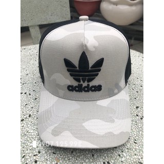 Nón kết phối lưới màu camo logo DAS