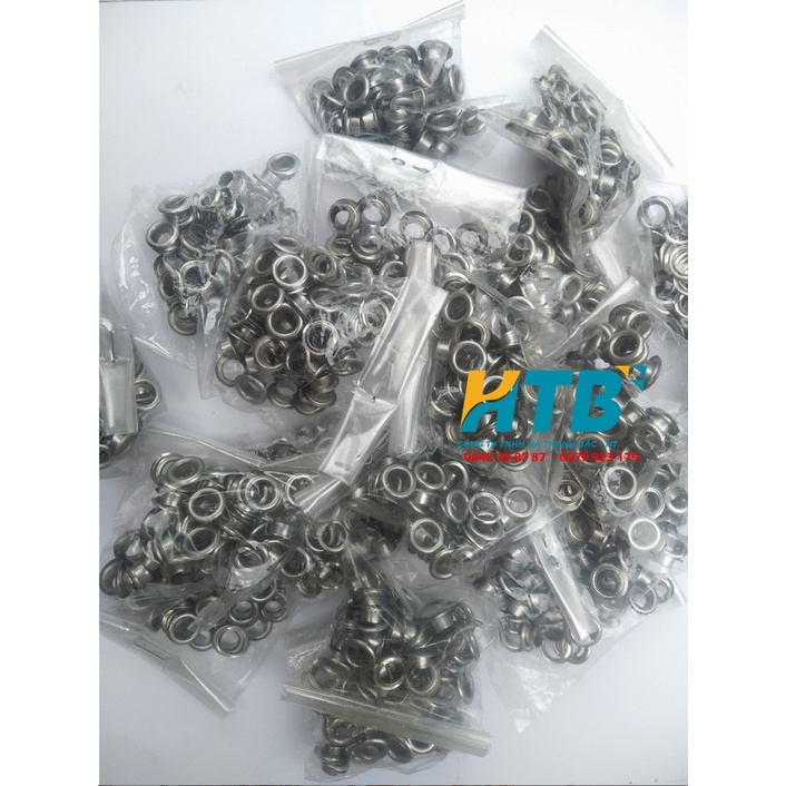 Khoen ore Khoen mắt cáo Khoen oze từ 4mm đến 12mm bằng INOX không gỉ  - 100 cái / túi