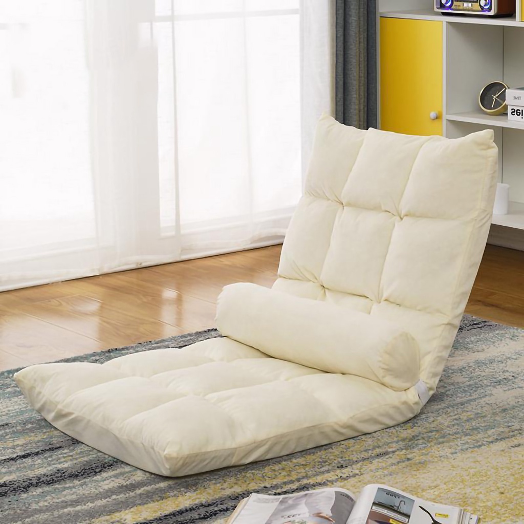 Hàng HOT Ghế Lười Tatami - Ghế Tựa Lưng Ngồi Bệt kiểu nhật Có thể gập lại tặng kèm gối phụ【Tennessee052】