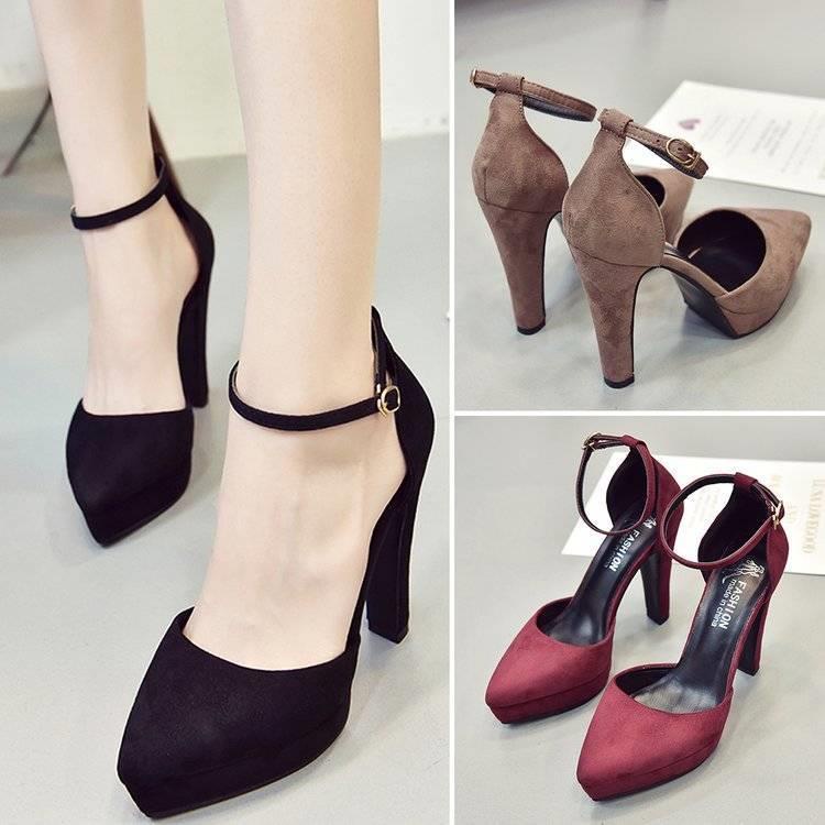 Giày Cao Gót 12Cm Mũi Nhọn Phong Cách Công Chúa Quyến Rũ Cho Nữ