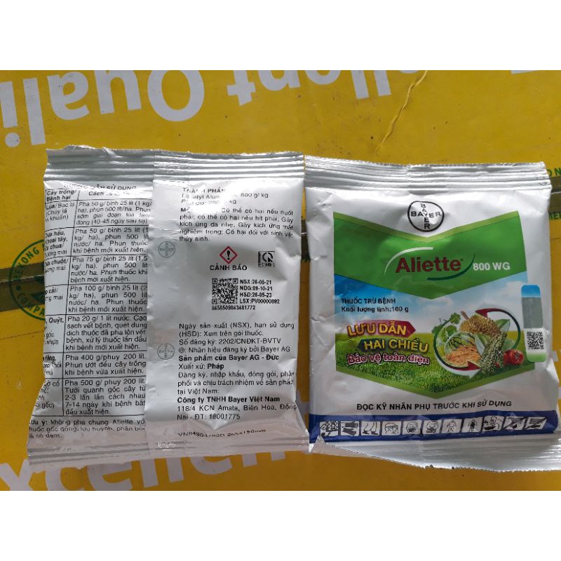 Aliette 800WG (gói 100g)