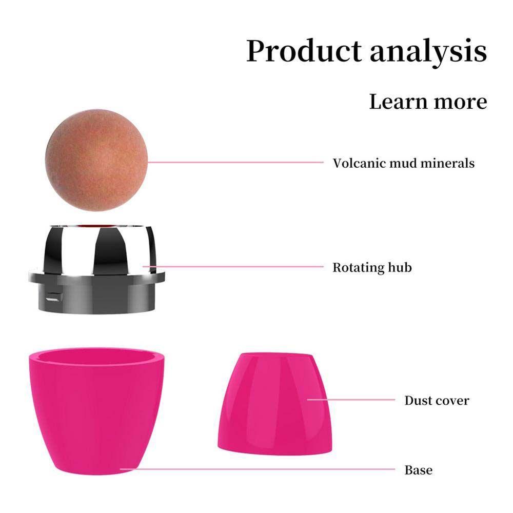 OCEANMAP Cây Lăn Massage Mặt Loại Bỏ Mụn Đầu Đen Tiện Dụng