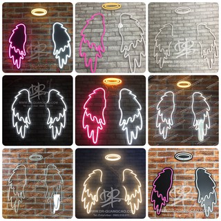 Đèn led neon đôi cánh