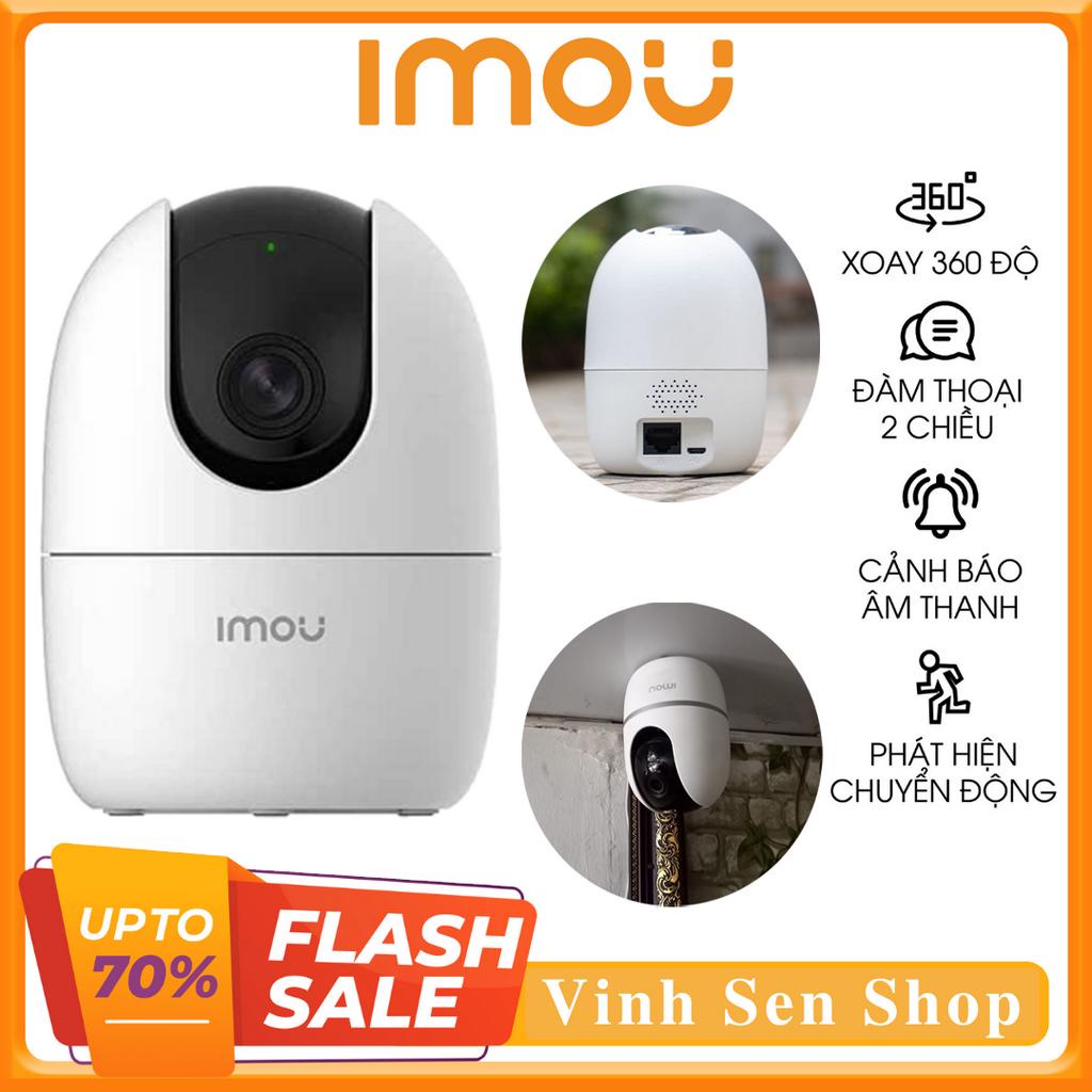 Camera wifi IMOU A22EP, camera xoay 360 độ cảm nhận chuyển động siêu n