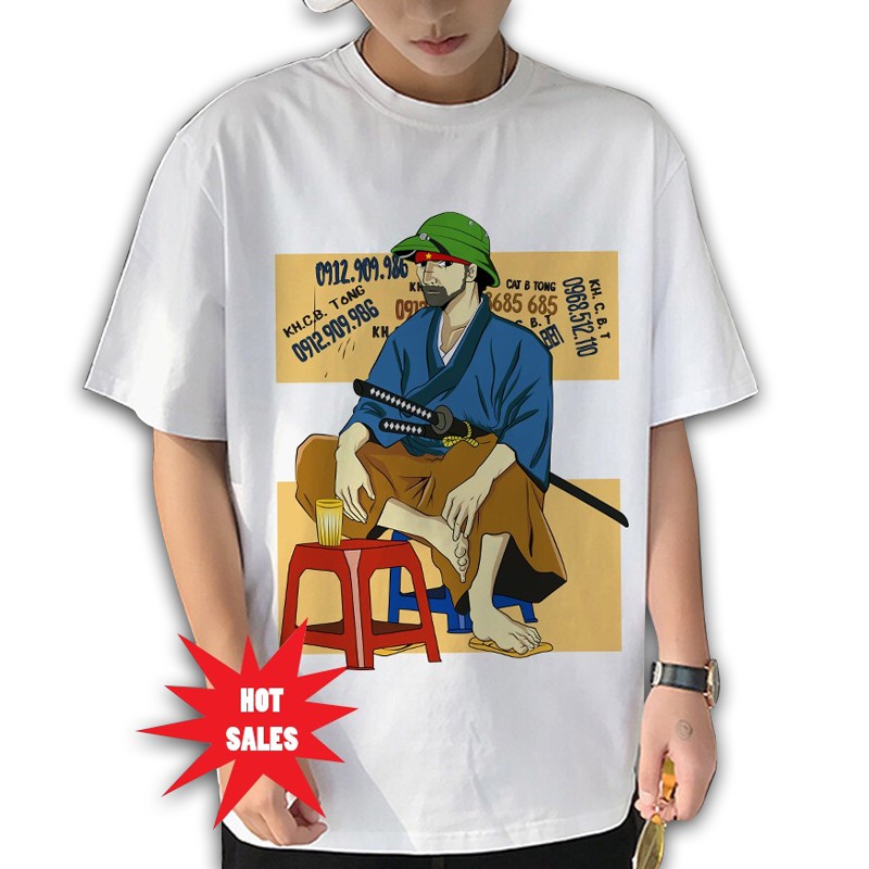 <SMLshop> Áo thun unisex Yasuo mũ cối