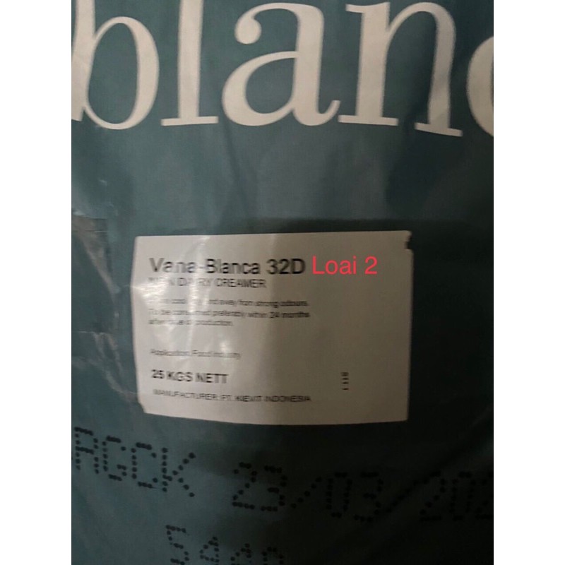 Bột sữa kievit 25kg loai 35c và 32d