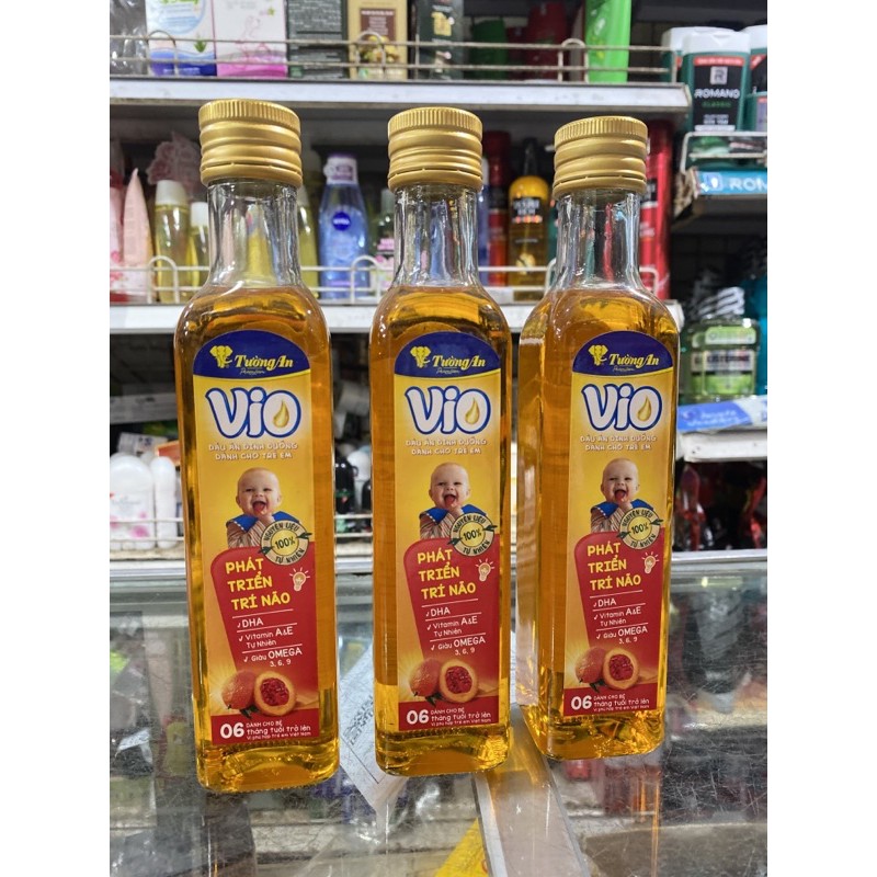 Dầu Ăn Dinh Dưỡng Vio Dành Cho Trẻ Em 250ml