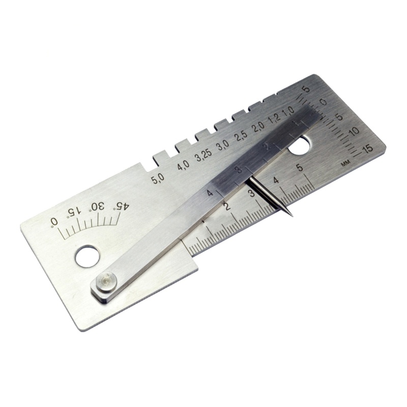 Dụng Cụ Đo Độ Cao 0-5mm Đa Năng 45 Độ Bằng Thép Không Gỉ