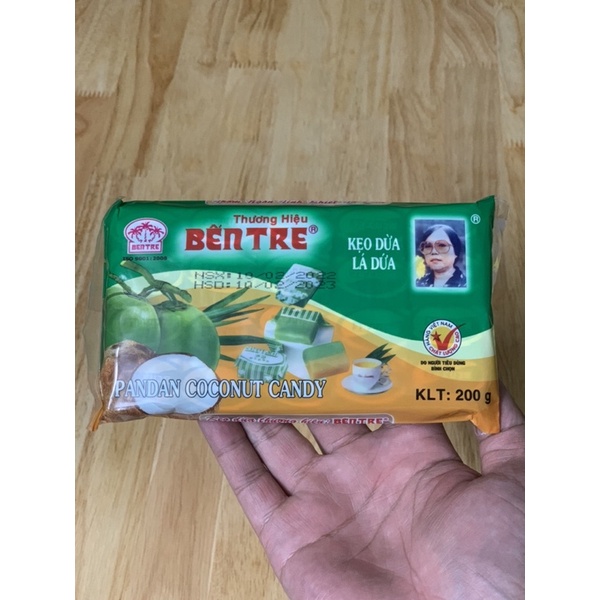 Kẹo dừa lá dứa 200g