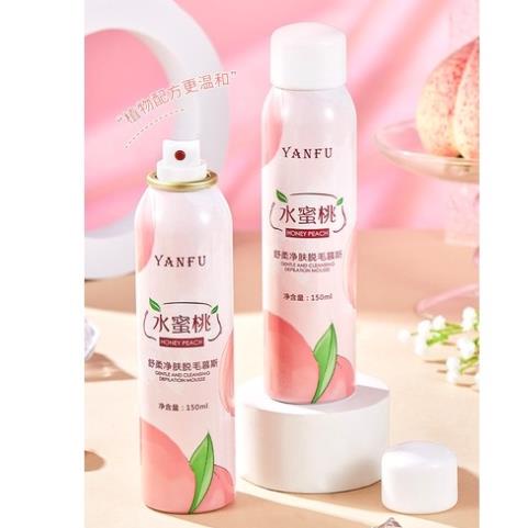 Xịt Tẩy Lông Hương Đào YANFU 150ml