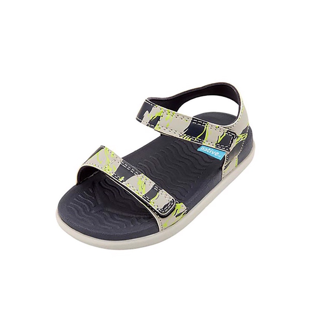 Giày Sandals Trẻ Em NATIVE Charley Print Child - Pigeon Grey