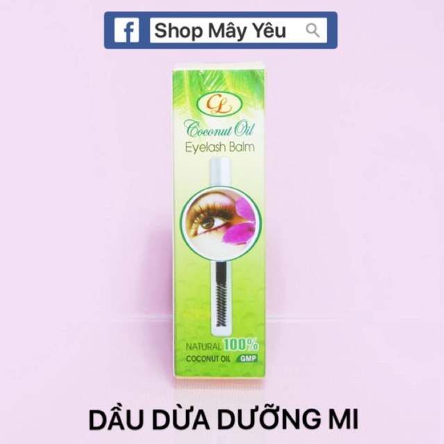 Dầu dừa dưỡng mi