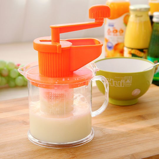 Đồ tạo tác Máy ép trái cây mini bằng tay gia dụng làm sữa đậu nành xay cho bé nước gừng tỏi