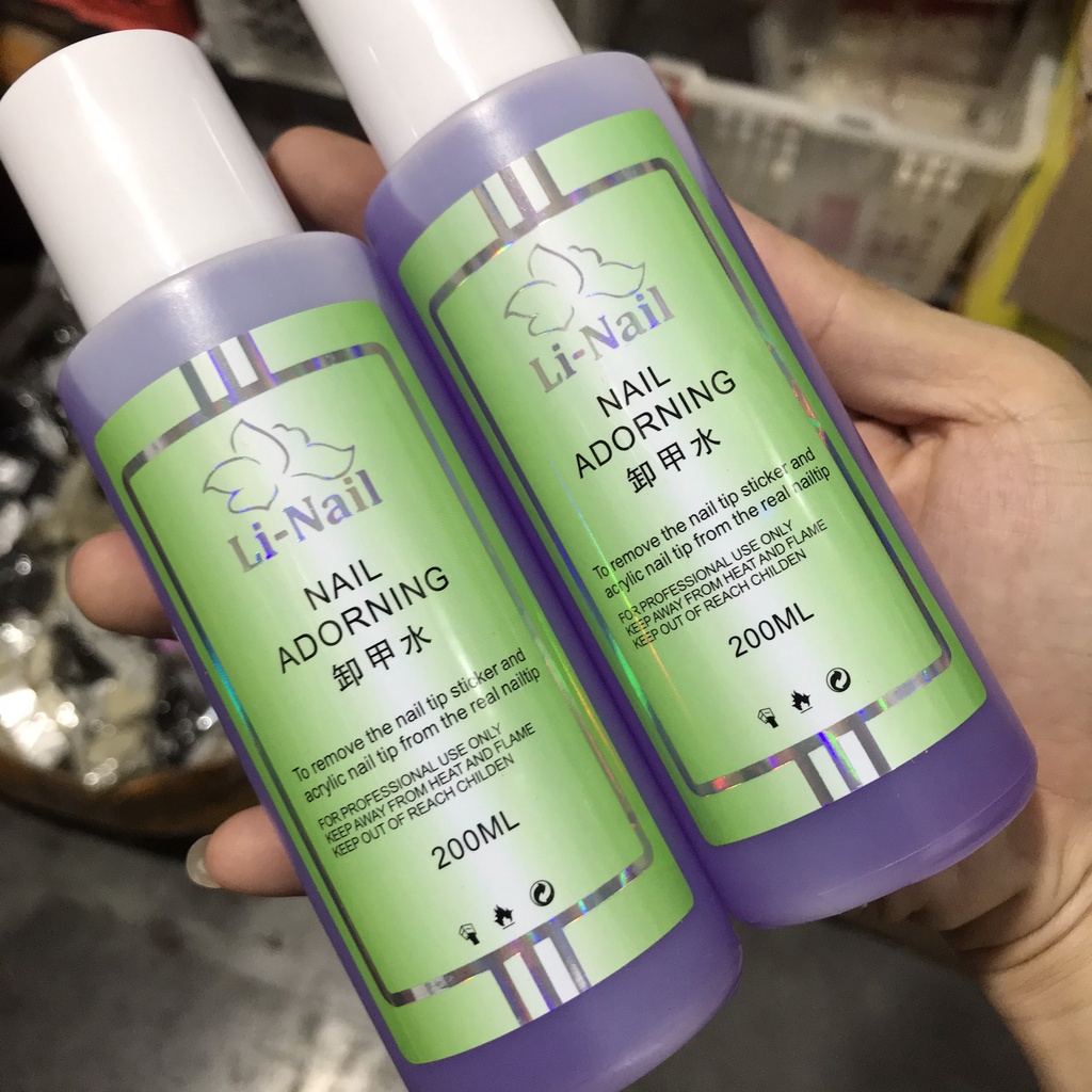 Nước ủ phá gel móng hiệu linail 200ml