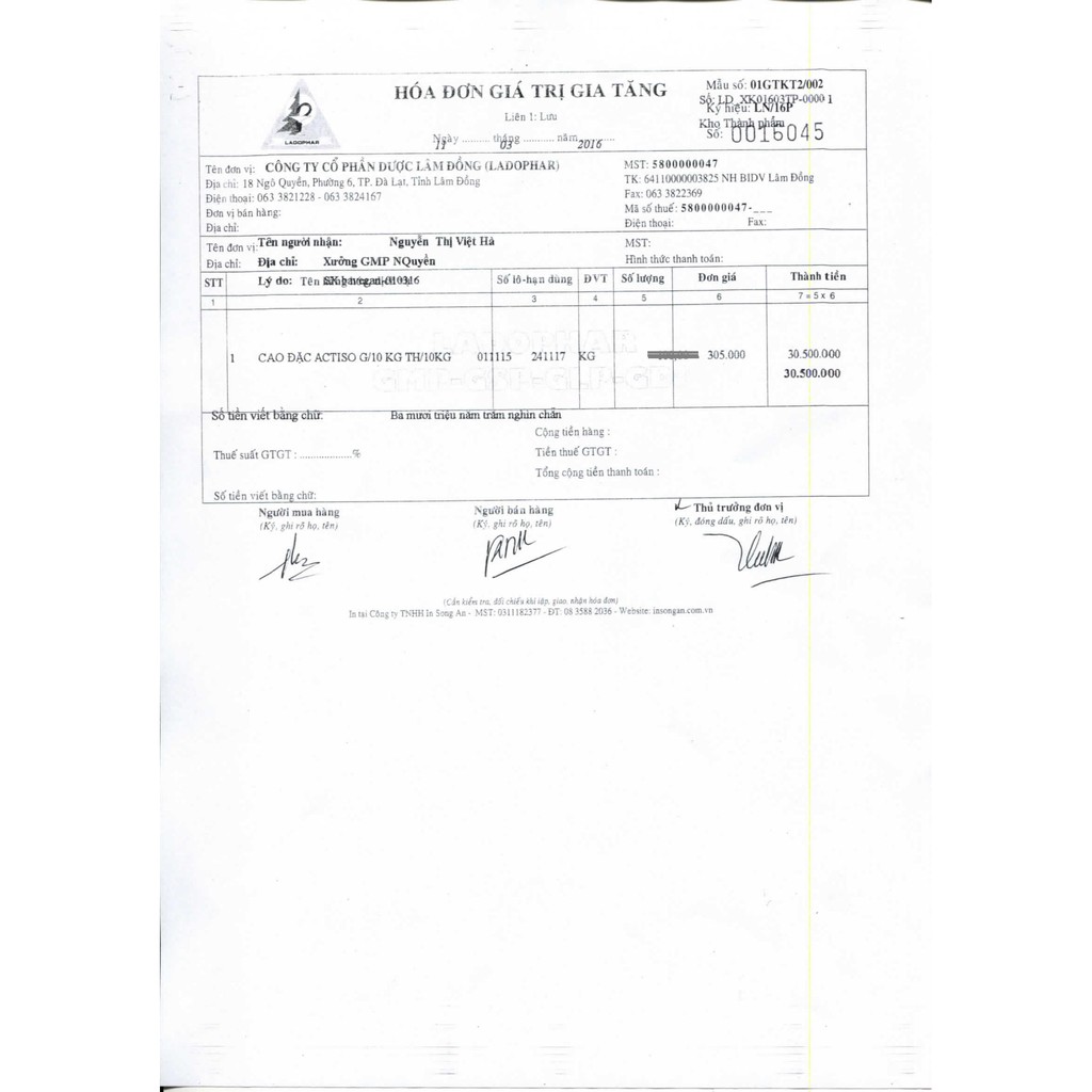 Trà Gừng Sả - Hộp 20 Túi Lọc LADOPHAR