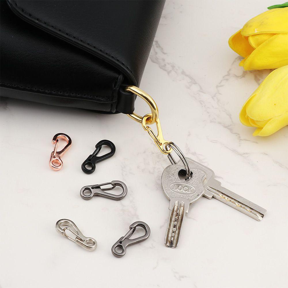 Set 10 Khóa Kim Loại Dùng Để Làm Túi Xách / Móc Khóa DIY