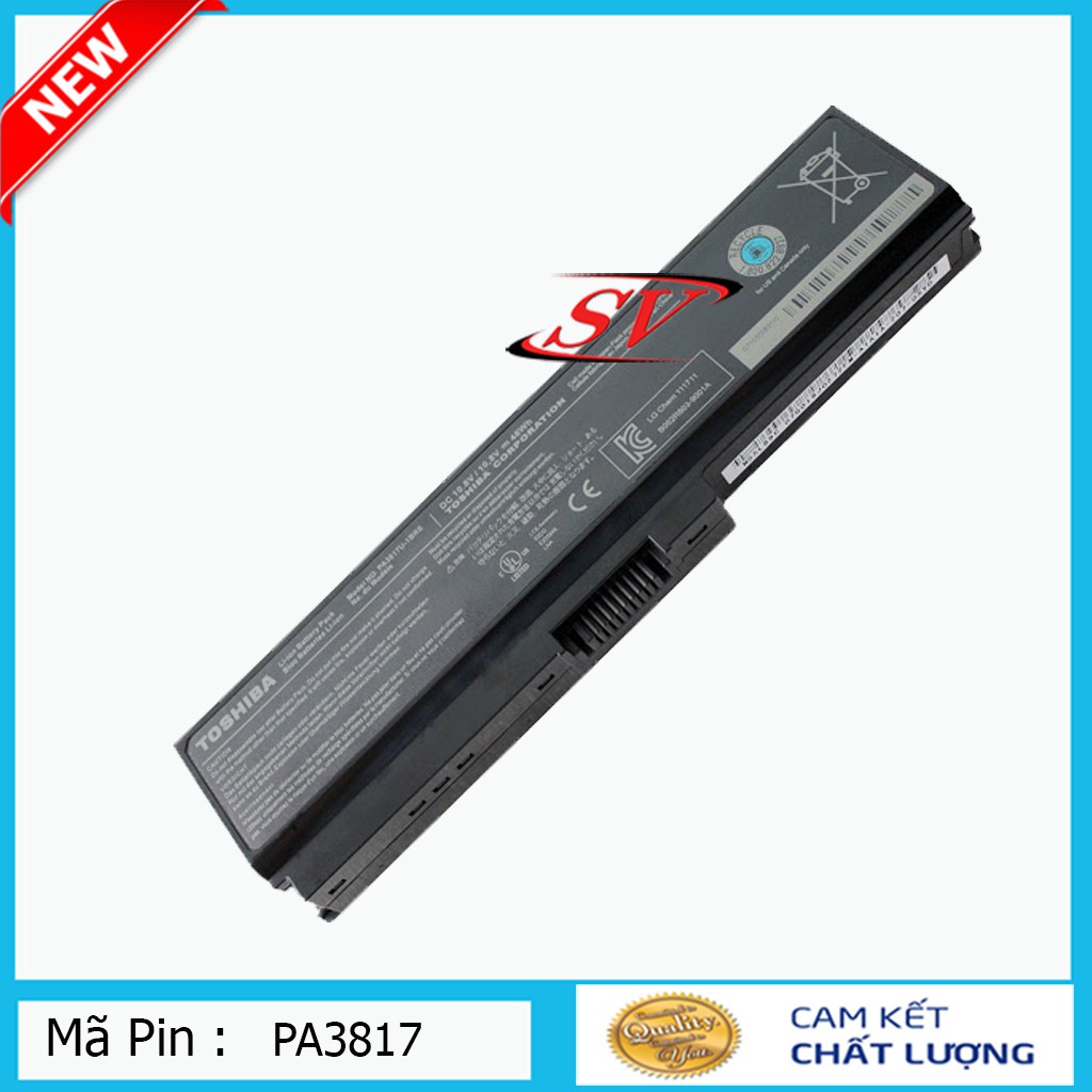 Pin Laptop Toshiba 3817 C640 L510 3634 3817 L645 L655 L730 A665 C655 C640D C650D C655D C660D L515 L600 sac.laptop p32