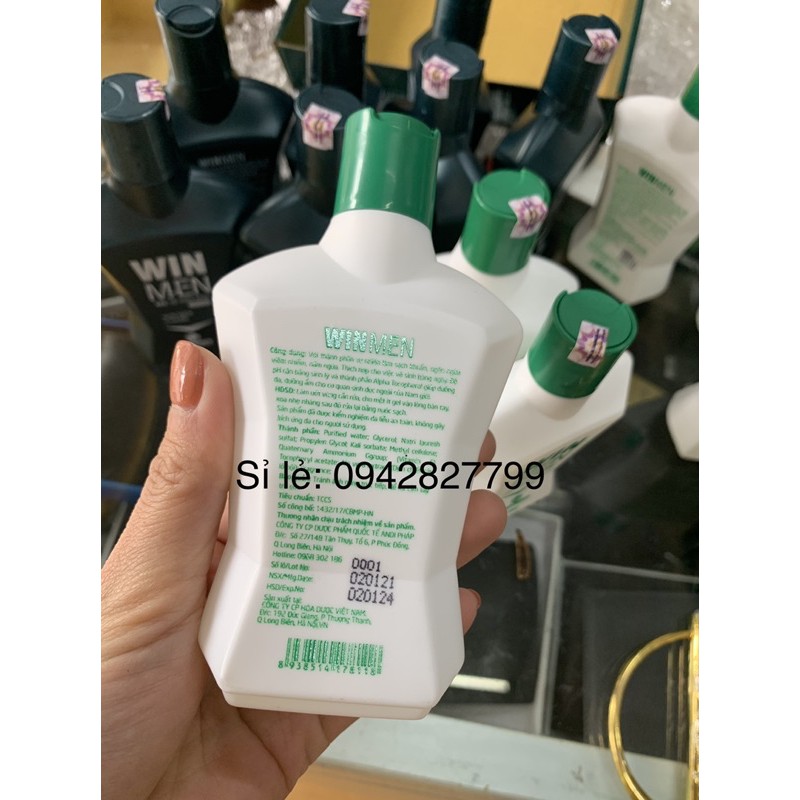 Dung dịch vệ sinh nam Winmen 110ml - Dung Dịch Vệ Sinh Vùng Kín Nam Giới, Kháng Khuẩn, Giữ Ẩm, Hương Bạc Hà Má