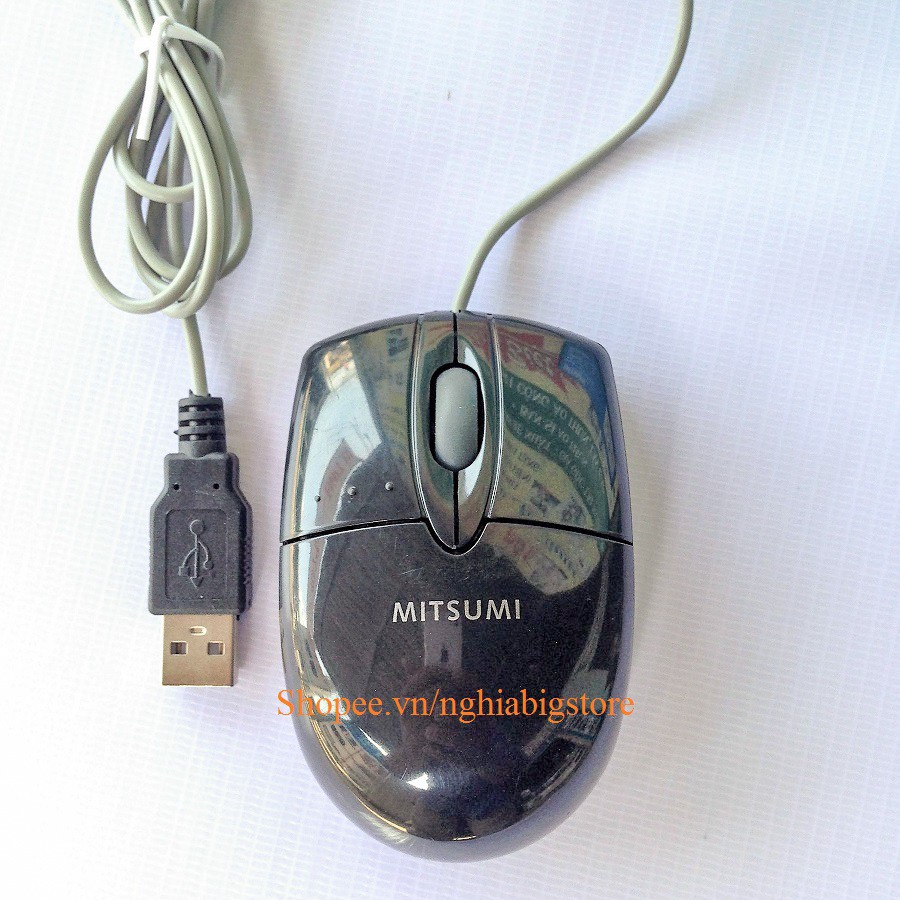 Chuột Quang Vi Tính Kết Nối USB Mitsumi