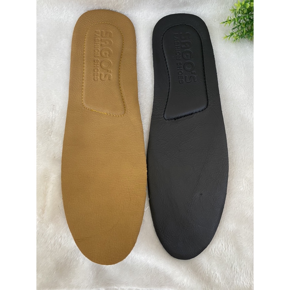 Lót Giày Da Bò Thật-L06  Tấm Lót Giày Giúp Ôm Chân Khi Giày Dãng Rộng,Thấm Hút Mồ Hôi Khử Mùi Hiệu Quả -Giày