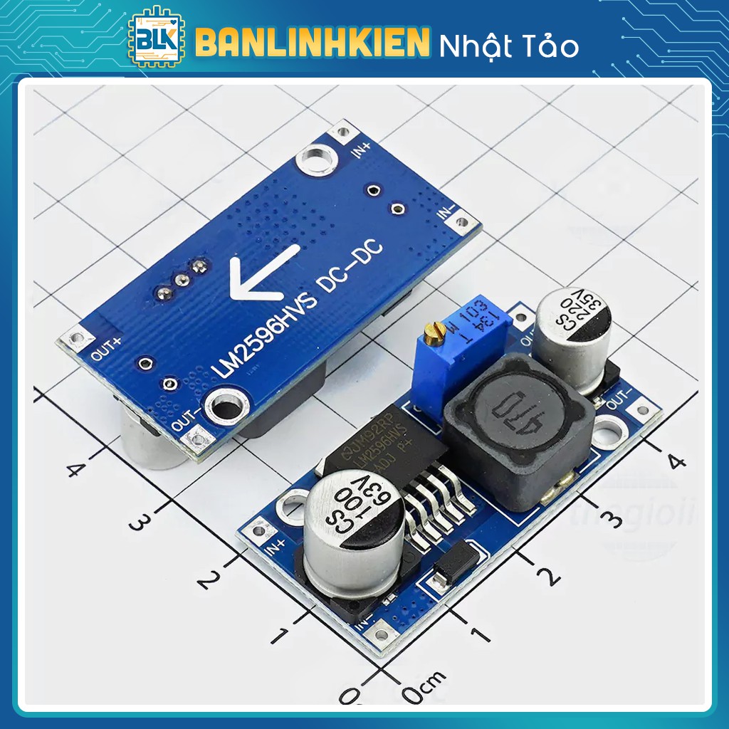 Mạch hạ áp 3A 3-40V LM2596