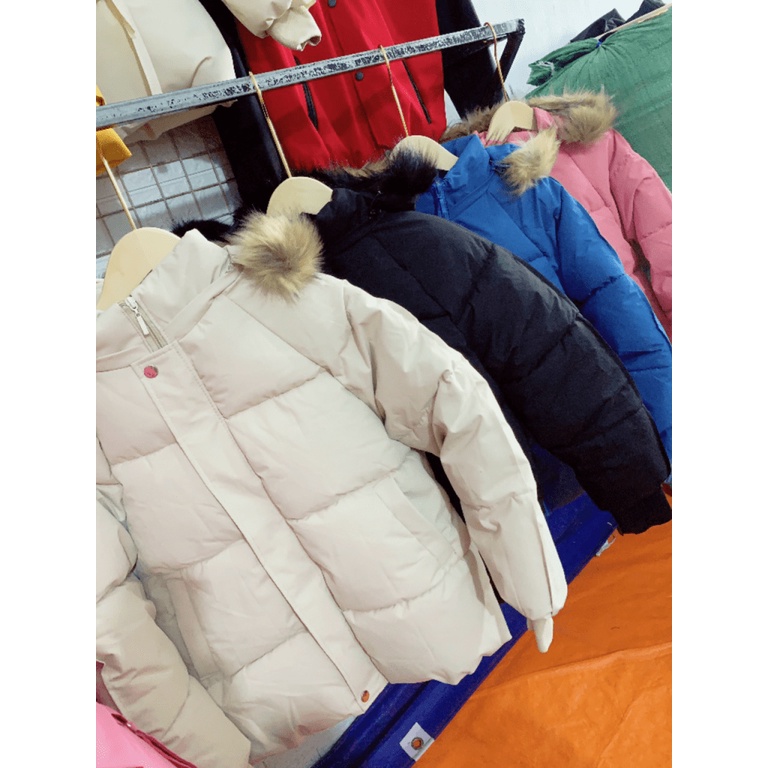 (HCM) ÁO KHOÁC PHAO MÙA ĐÔNG NỮ CÓ MŨ LÔNG VŨ CỰC XINH THỜI TRANG MÙA ĐÔNG ẤM ÁP , GIỮ ẤM CƠ THỂ KME FASHION