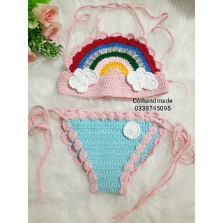 Bikini cầu vòng cho bé