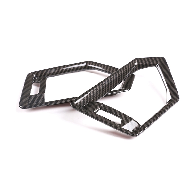 Đối với BMW 3 Dòng G20 G28 2019-2020 Mặt bên bằng sợi Carbon Điều hòa không khí Nắp đậy lỗ thông hơi Hình dán trang trí