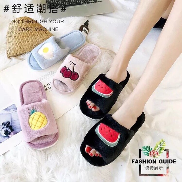 dép lông đi trong nhà