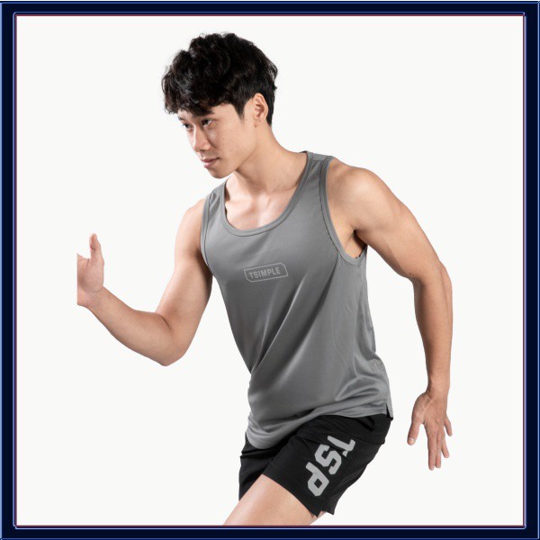 [GIẢM GIÁ] Áo BA LỖ nam thun lạnh NUTTY, tank top/áo tập gym VER 2 co dãn 4 chiều, thoải mái