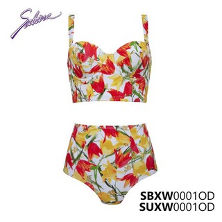 Set Bikini Sabina hoạ tiết hoa lá