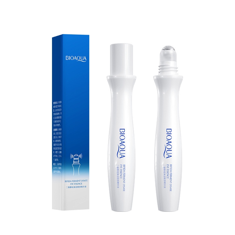 Kem bôi mắt thiết kế đầu kim loại tròn giúp chống bọng mắt loại bỏ nếp nhăn chăm sóc quầng thâm mắt tinh chất dưỡng ẩm