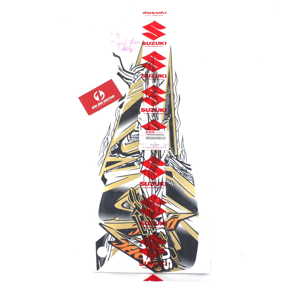 Tem Cô Gái Trắng Đen Đồng - Satria K9, Raider K9 - ZIN ZIN MOTOR