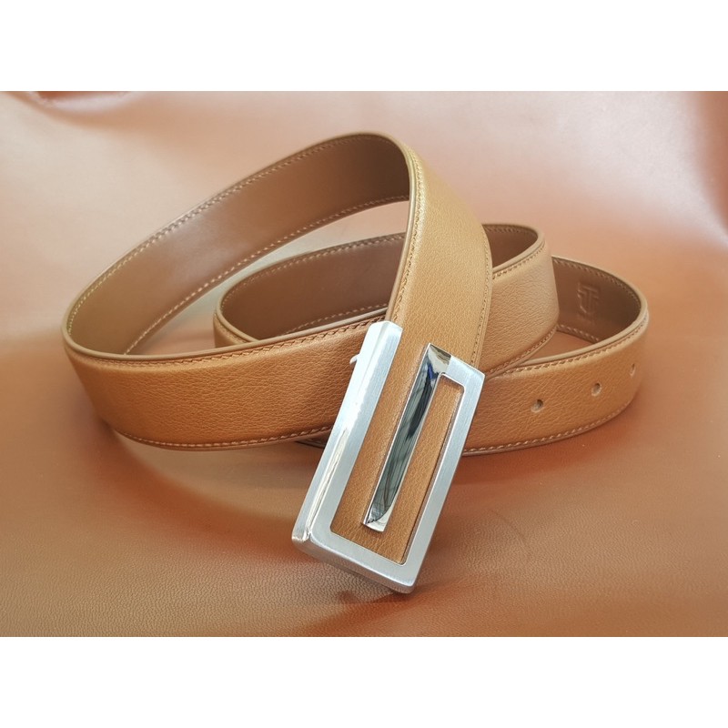 Dây nịt da nam-handmade da bò 100% nhập khẩu