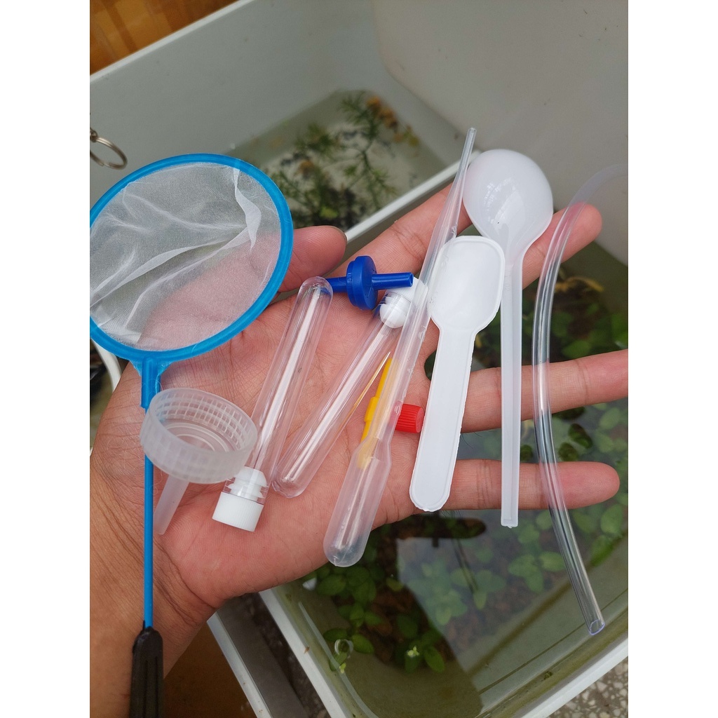 Bộ Ấp Artermia Cho Cá 7 Màu, Không bình và Có bình