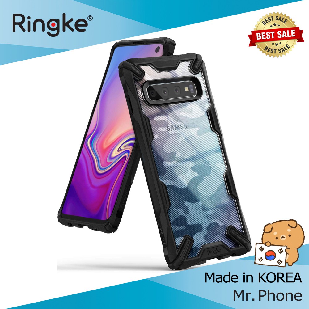 THIẾT KẾ MỚI - Ốp Lưng Galaxy S10 Ringke Fusion X New Design (Ringke Fusion X Galaxy S10 Case)