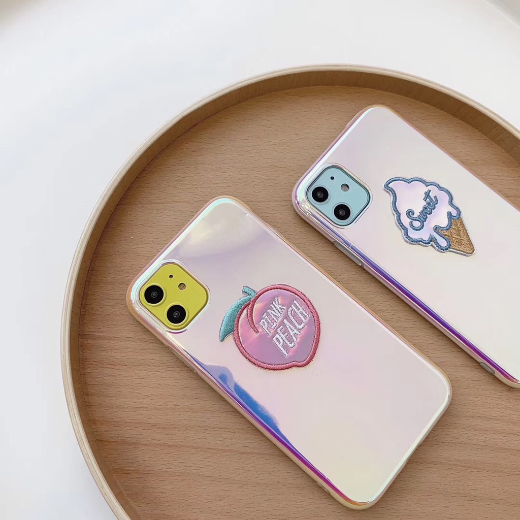 Ốp điện thoại mềm in hình cây kem hoạt hình cho iPhone11 11Pro 11Promax 6s 7Plus 8 11 11Pro 11Promax | BigBuy360 - bigbuy360.vn
